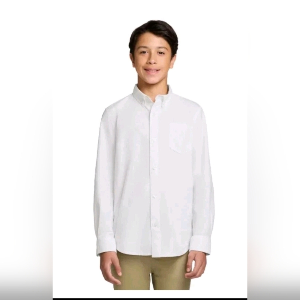 GAP Kids White Button Down Shirt